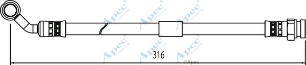 APEC BRAKING Jarruletku HOS4030